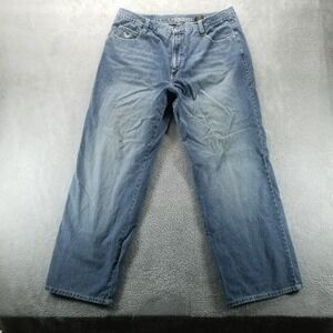 Avirex Jeans Mens‎ 40x34 Blue Baggy Relaxed Straight Y2K Skater Denim